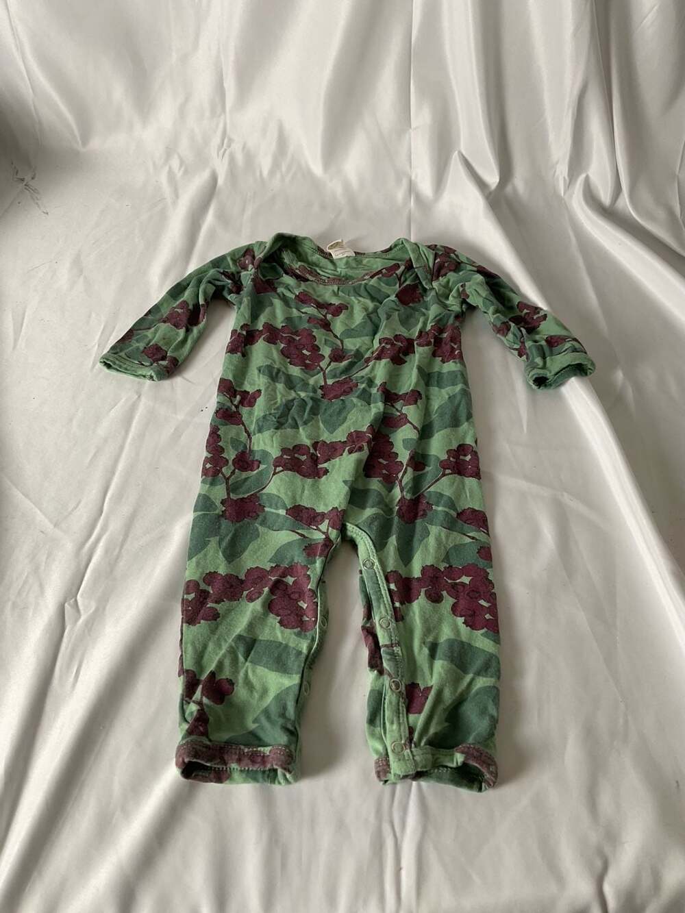 Kate Quinn Romper Size 6-12m Green